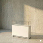 Vitrina Mostrador Cúpula Con Bodega 106x43x110cm