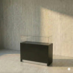 Vitrina Mostrador Cúpula Con Bodega 106x43x110cm