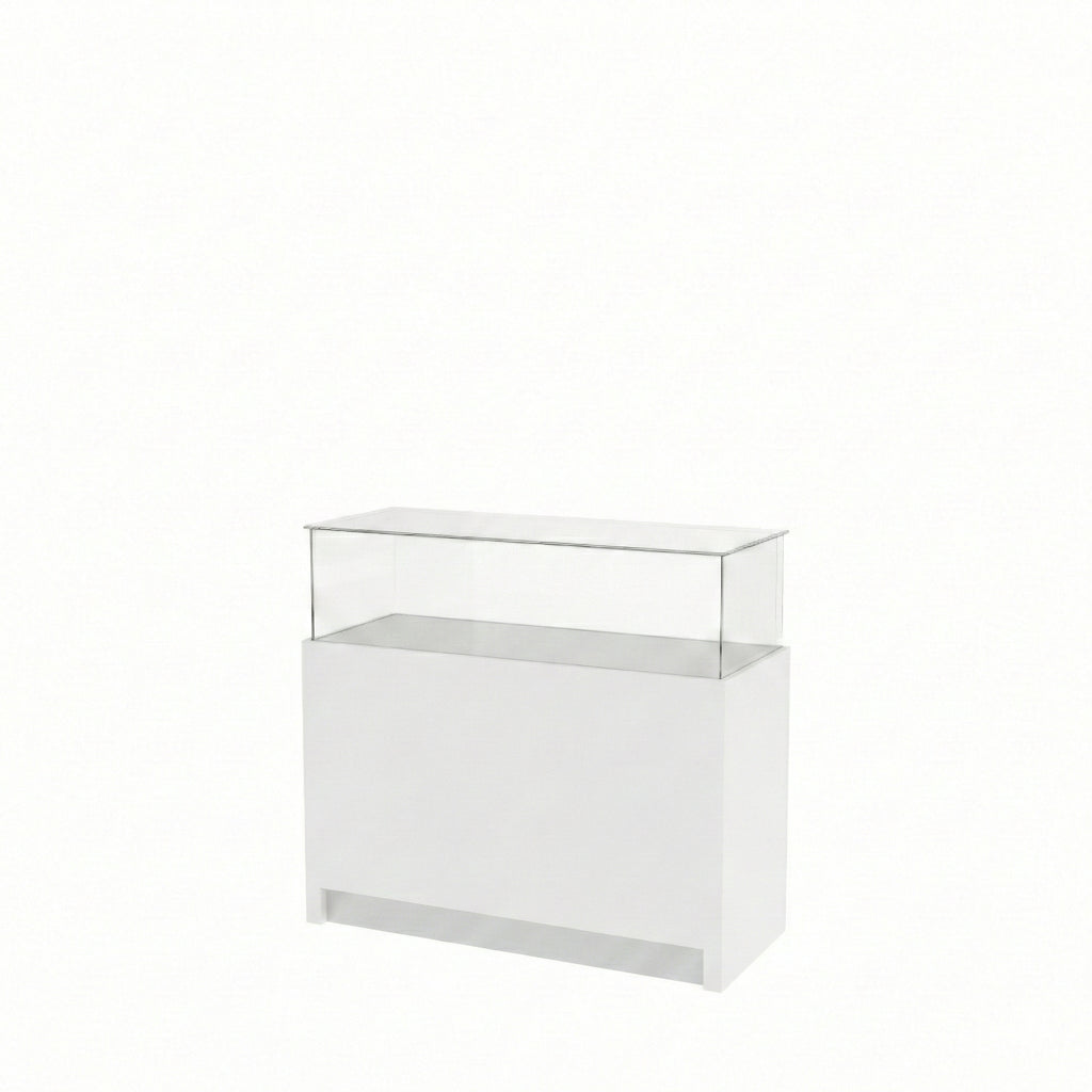 Vitrina Mostrador Cúpula Con Bodega 106x43x110cm