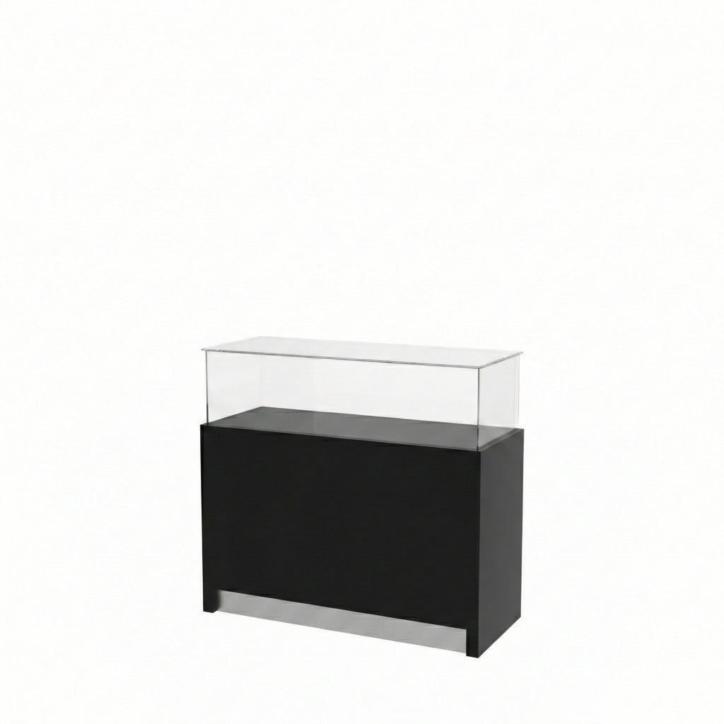 Vitrina Mostrador Cúpula Con Bodega 106x43x110cm