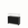 Vitrina Mostrador Cúpula Con Bodega 106x43x110cm