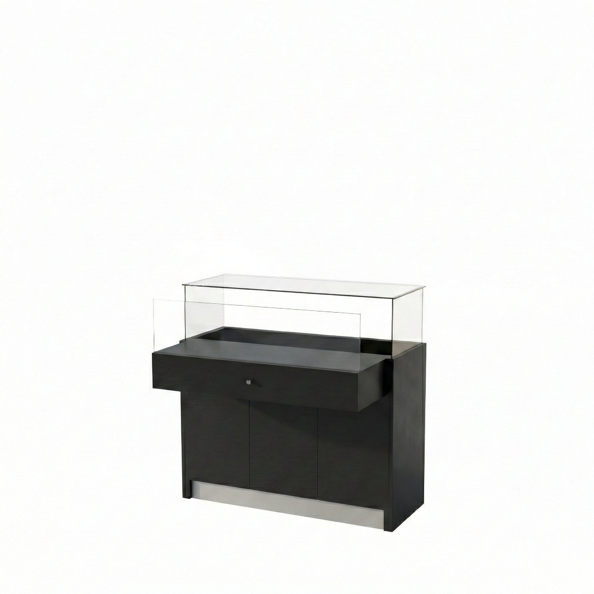 Vitrina Mostrador Cúpula Con Bodega 106x43x110cm