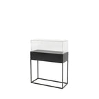 Vitrina Mostrador Cúpula Con Base Metálica 106x43x110cm