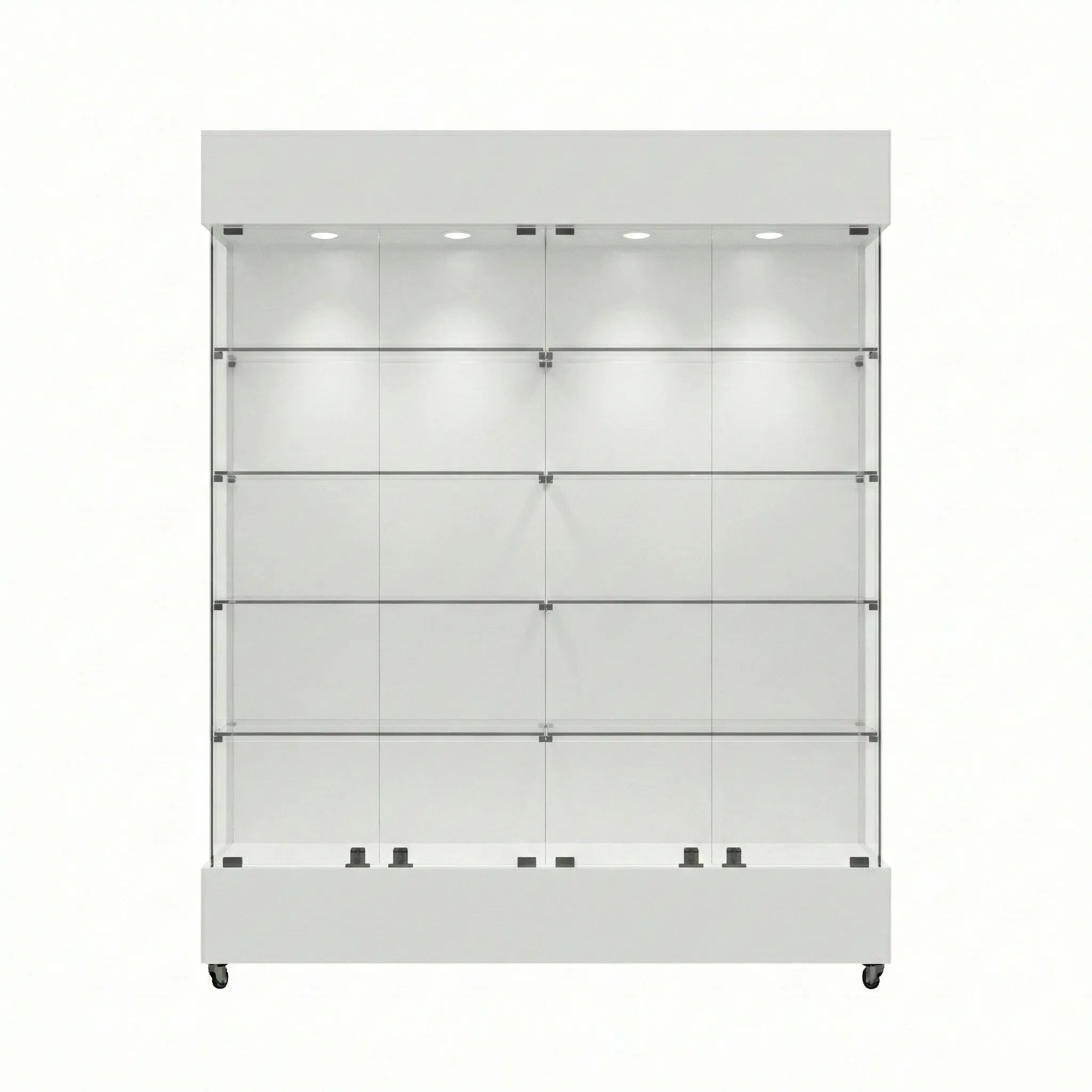 Vitrina Mural Con Repisas Para Exhibición 150x40x196cm