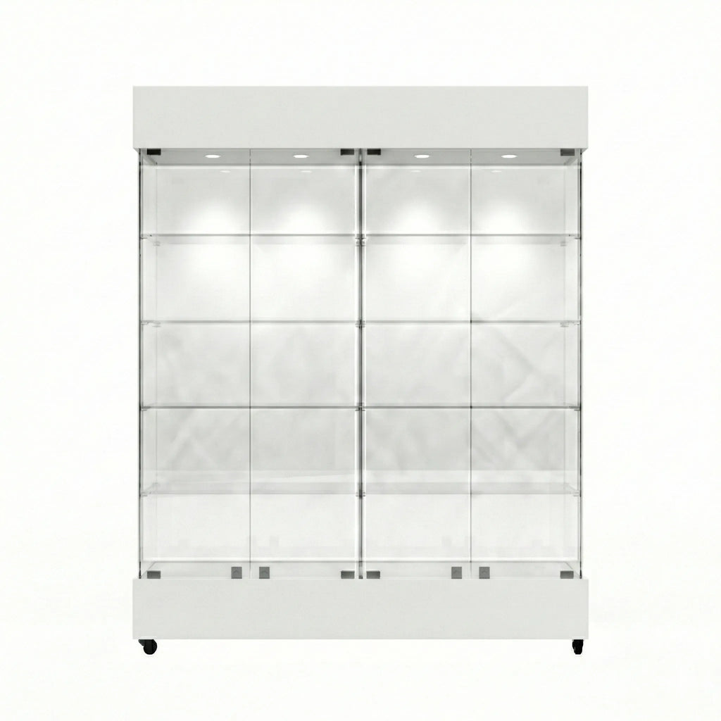 Vitrina Panorámica Para Exhibición  150x40x196cm