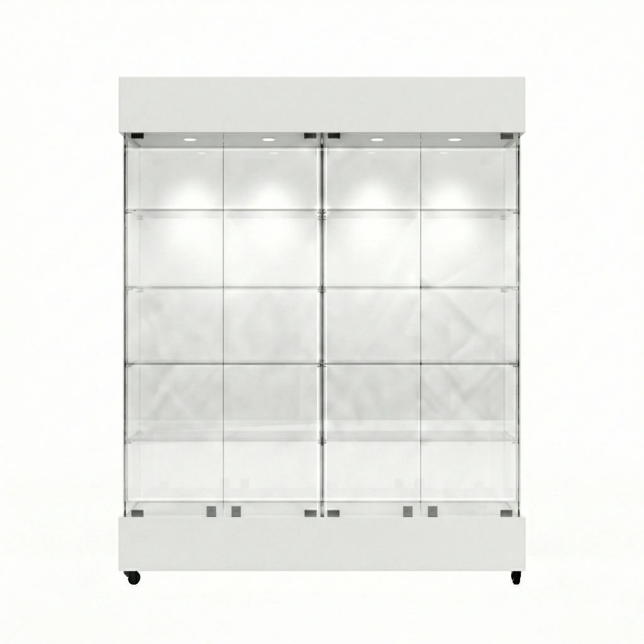 Vitrina Panorámica Para Exhibición  150x40x196cm