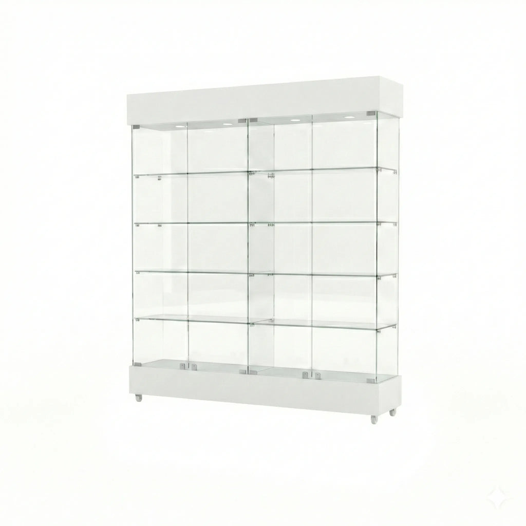 Vitrina Panorámica Para Exhibición  150x40x196cm