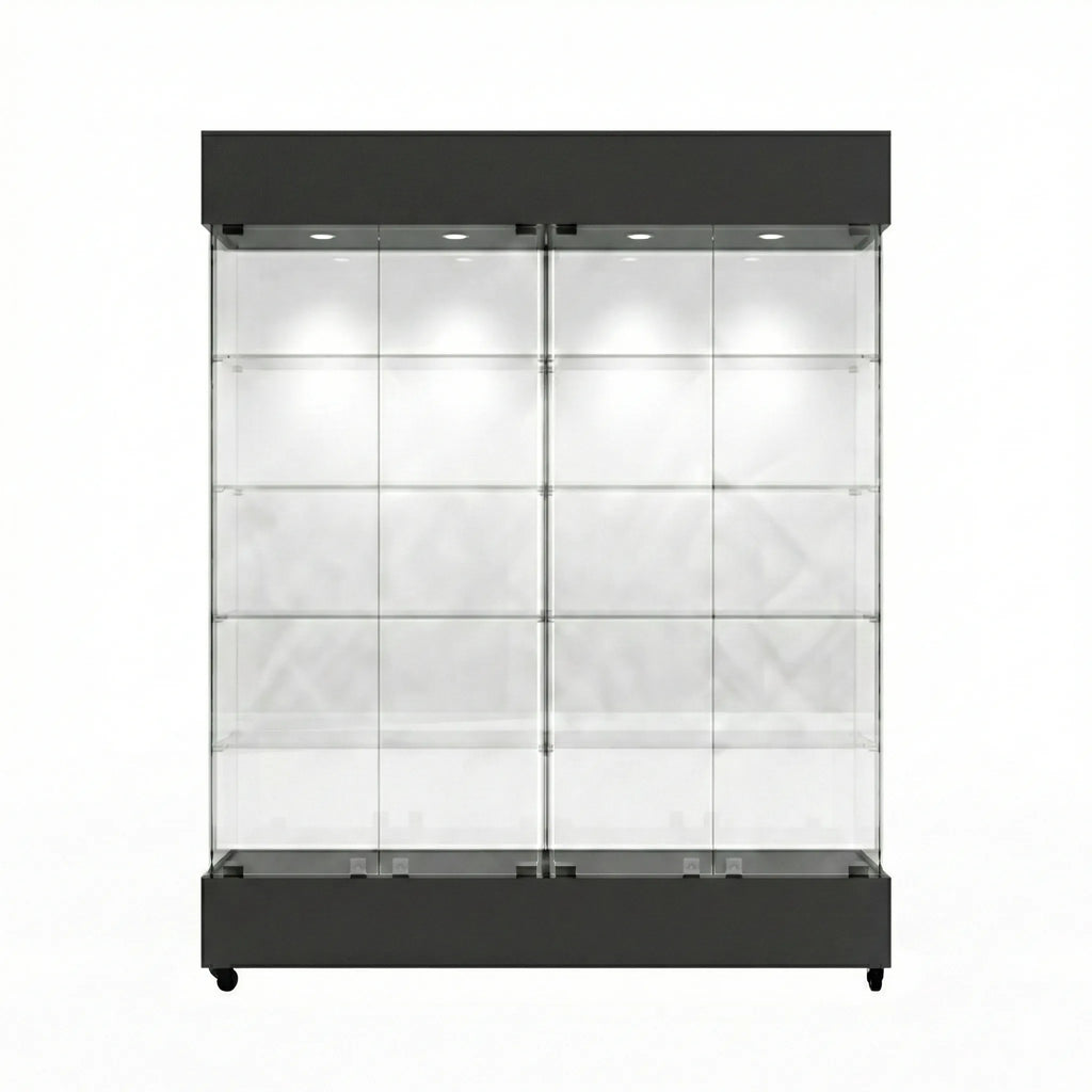 Vitrina Panorámica Para Exhibición  150x40x196cm