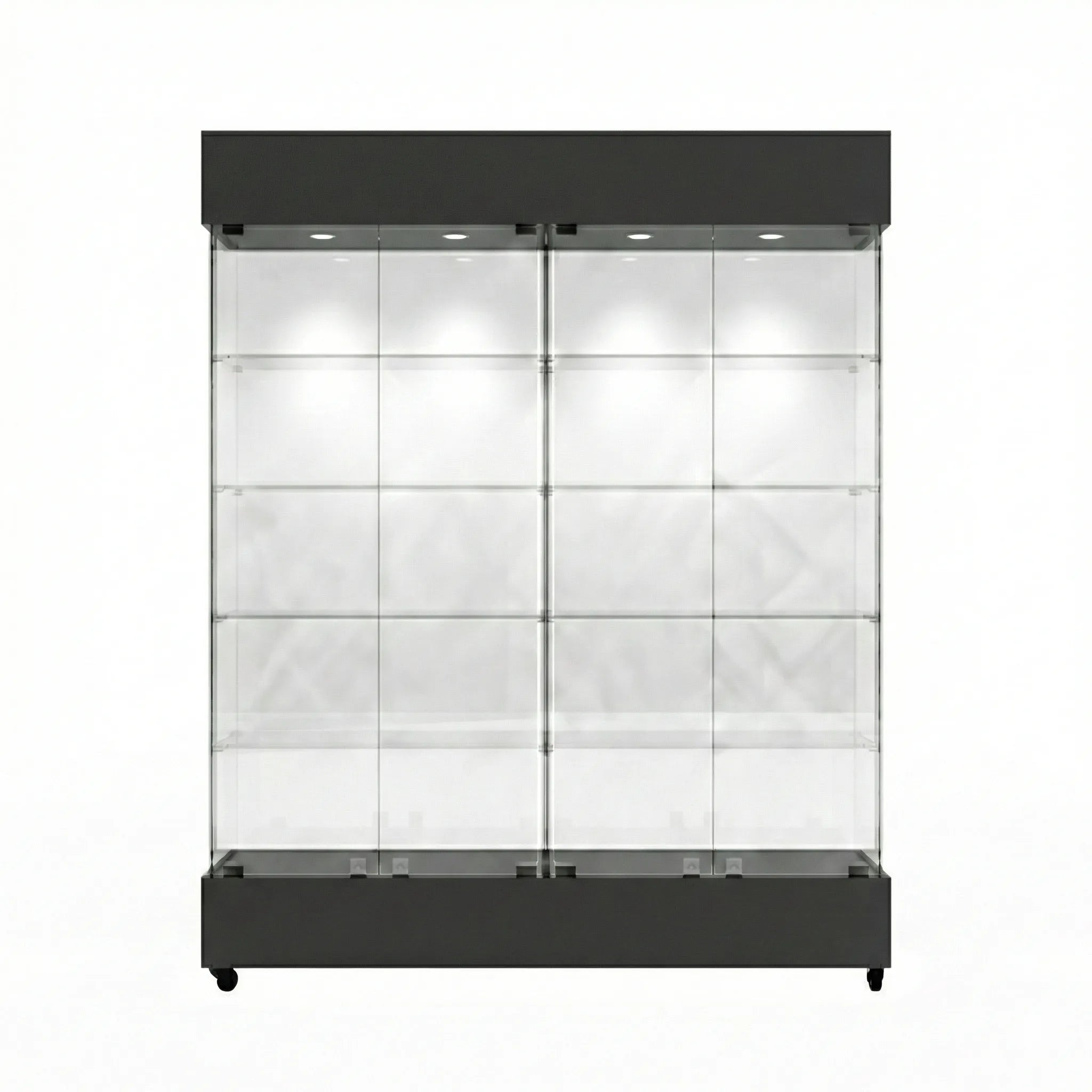 Vitrina Panorámica Para Exhibición  150x40x196cm