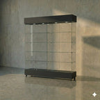 Vitrina Panorámica Para Exhibición  150x40x196cm